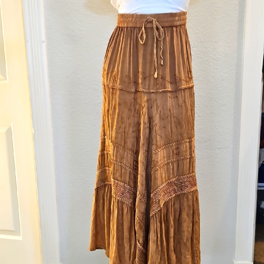Just Cruising Brown Skirt